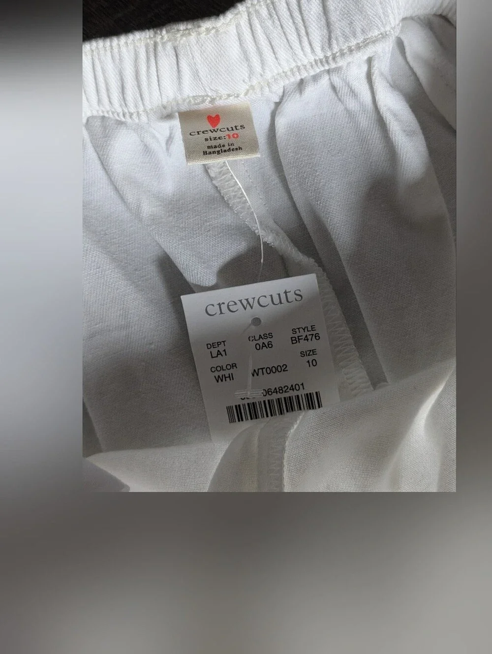 NWT Crewcuts Girls Shorts Size 10